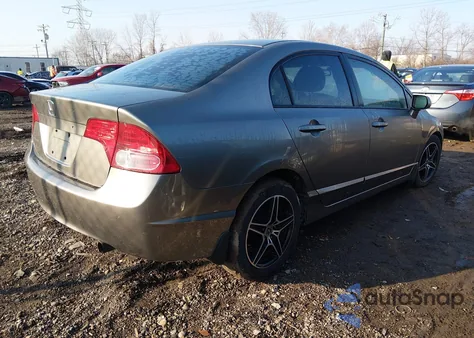 2008 Honda Civic Lx from USA, damaged, VIN 1HGFA16568L085017